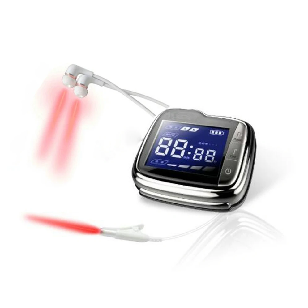 

LASTEK Laser Watch Cold Laser Therapy for Pain Laser Acupuncture Blood Pressure Sugar Allergic Rhinitis Tinnitus Therapy Watch