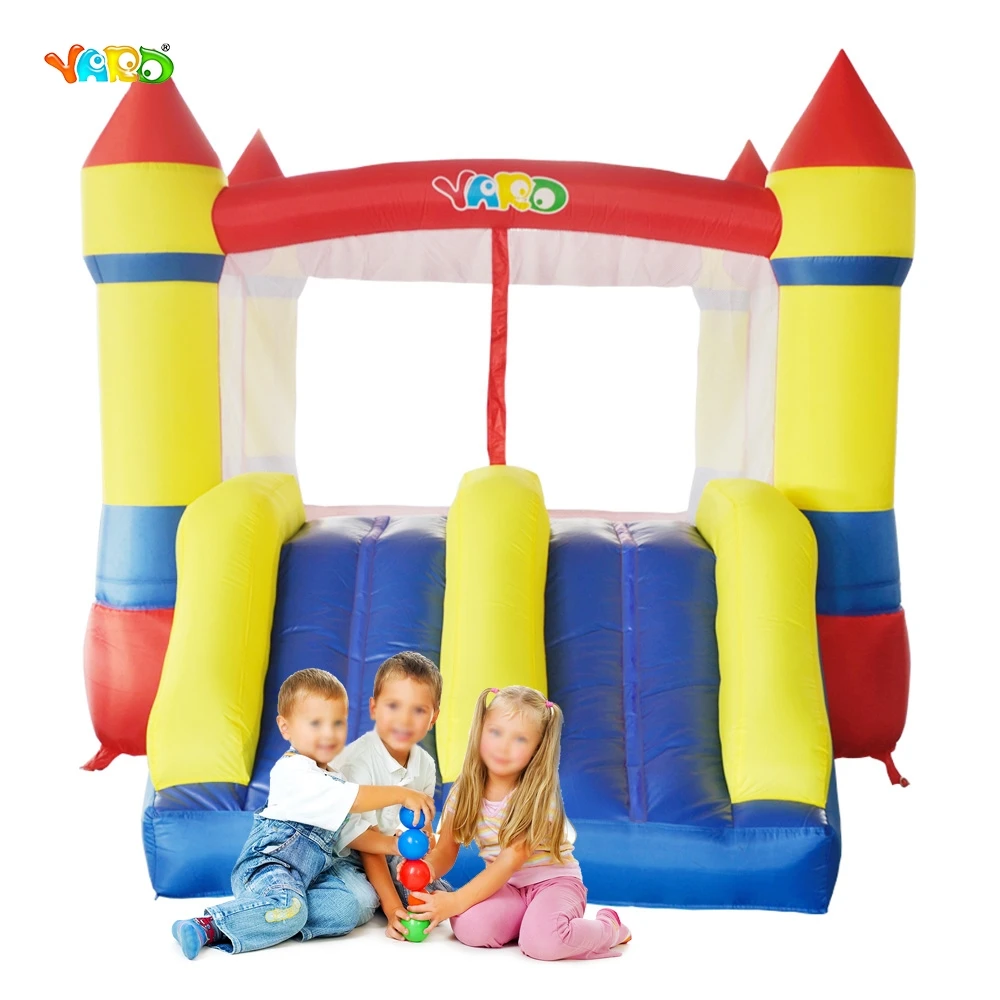 YARD Jumping Castle Inflatable Bouncy 3.7x2.6x2.1m Outdoors Inflatable