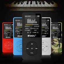 2017 New Original RUIZU X02 HiFi MP3 Music Player 8GB Sport MP3 Player with 1.8″ TFT Screen Support FM Radio,E-Book,Clock,Data