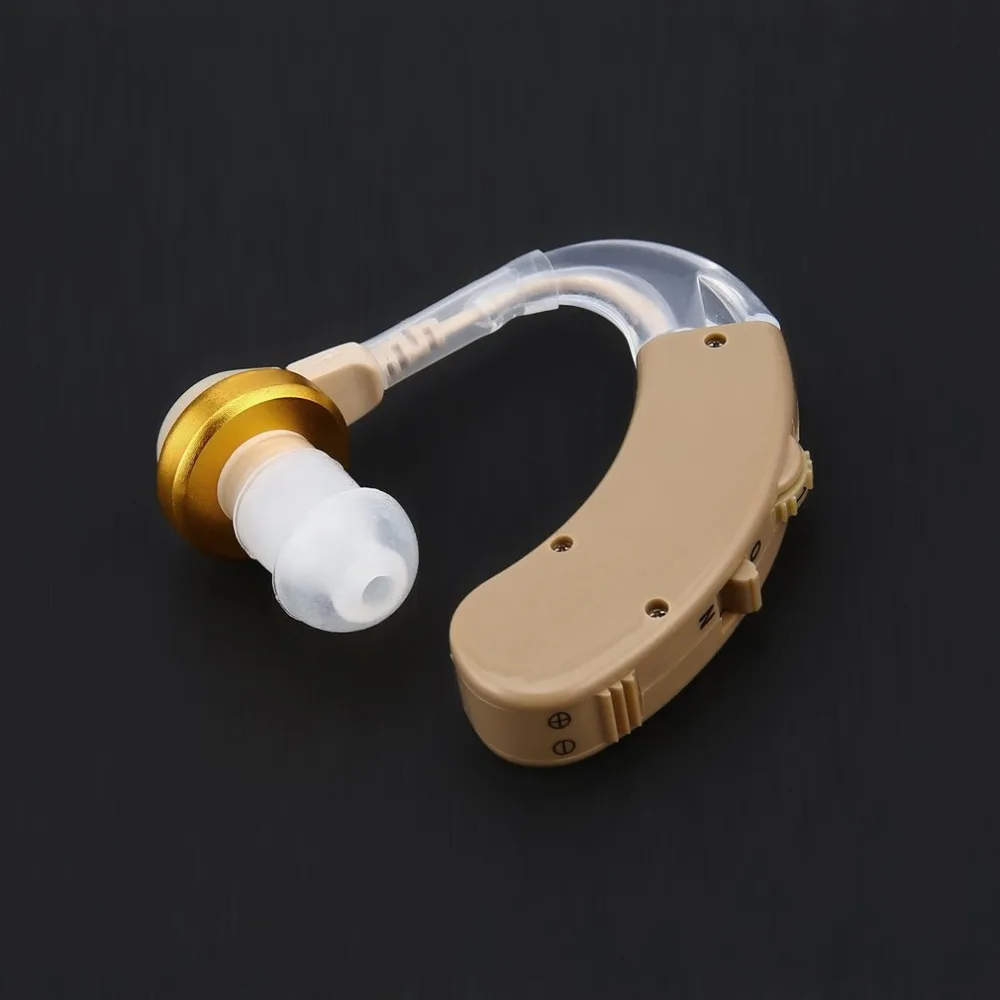 Маленький слуховой аппарат, усилитель звука, набор слуховых аппаратов для ушей, регулируемый усилитель звука за ушами, уход за ушами для пожилых глухих