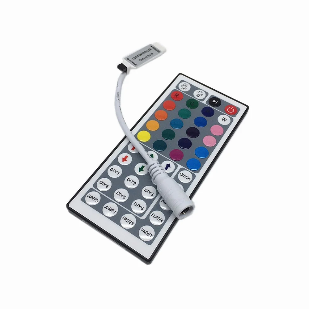 5PCS-MINI-RGB-LED-controller-44-key-IR-Remote-Control-for-RGB-LED-strip-Free-shipping