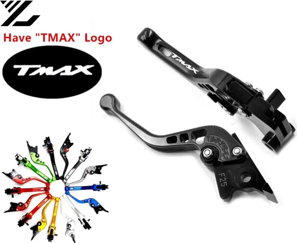 

For YAMAHA T-MAX 530 TMAX 530 DX SX 12-18 T-MAX 500 Motorcycle Accessories CNC Short Brake Clutch Levers Have TMAX Logo