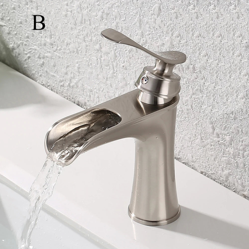 Все меди горячей и холодной одно отверстие кран умывальник свинца faucet