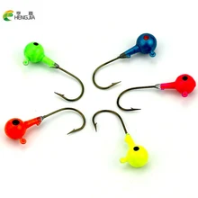 HENGJIA 50 шт./лот свинцовая головка джиг рыболовный крючок 7 г джиг Крючки для мягкой рыбалки приманки из углеродистой стали крючки и рыболовные принадлежности