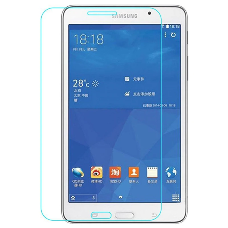 

iBuyiWin 9H Tempered Glass Screen Protector for Samsung Galaxy Tab 4 7.0 T230 T231 T235 0.3MM Ultra Clear Bubble Free Glass Film