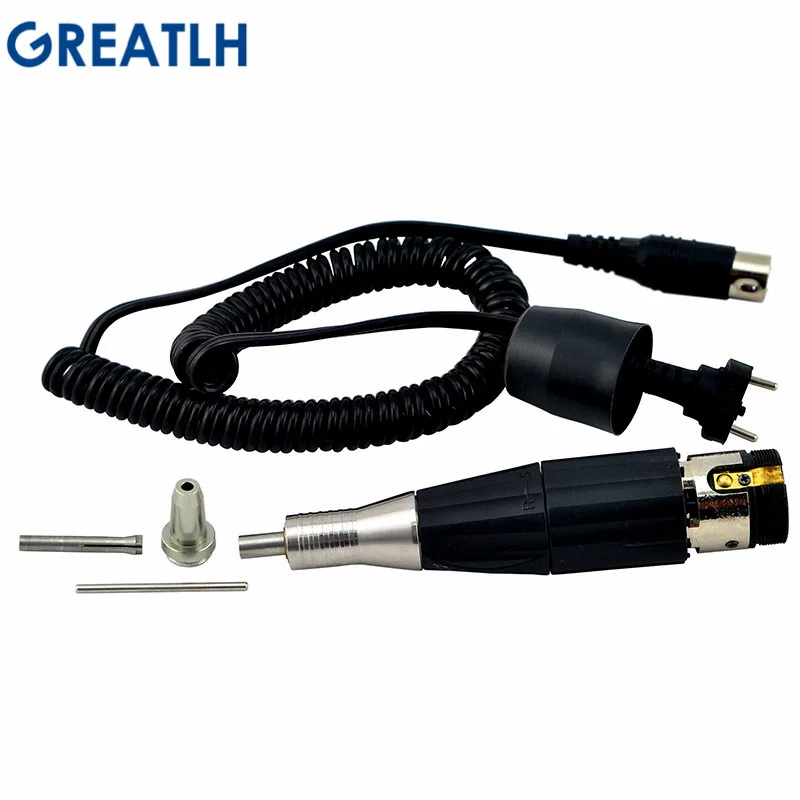 New Dental Lab Jewelry Micromotor Polishing Cariving Electric Pen Micro Motor Hand piece Handle Fit Marathon 35K RPM 220v | Красота и