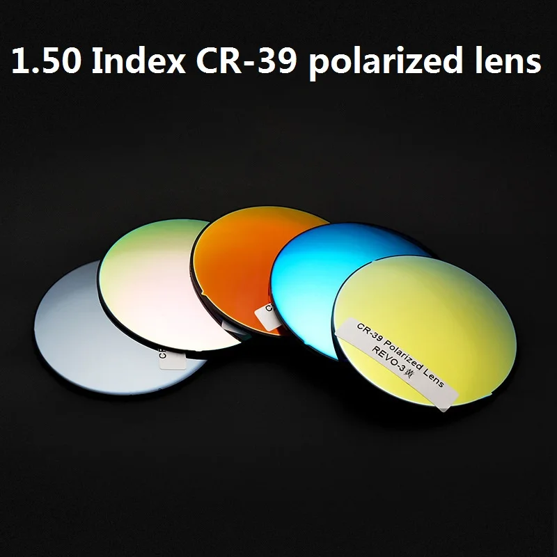 

Cubojue 1.50index Polarized Lens Sunglasses CR-39 Mirrored Blue Pink Silver Blue Reflective Polaroid Lenses Men Women 0 to -600