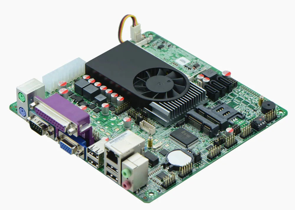 1037U /2*COM/ POS Industrial Motherboards/ ATM Motherboards/ Mini ITX Industrial Motherboards ITX-M18_A2