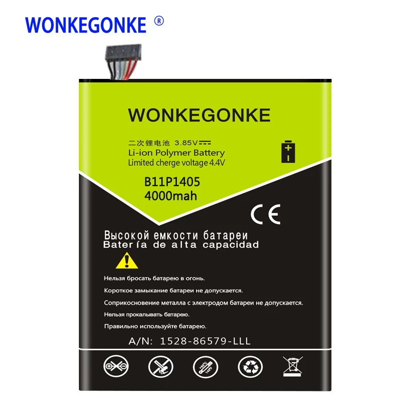 

WONKEGONKE laptop Battery B11P1405 for ASUS for MeMO Pad 7 ME70CX K01A Batteries Bateria