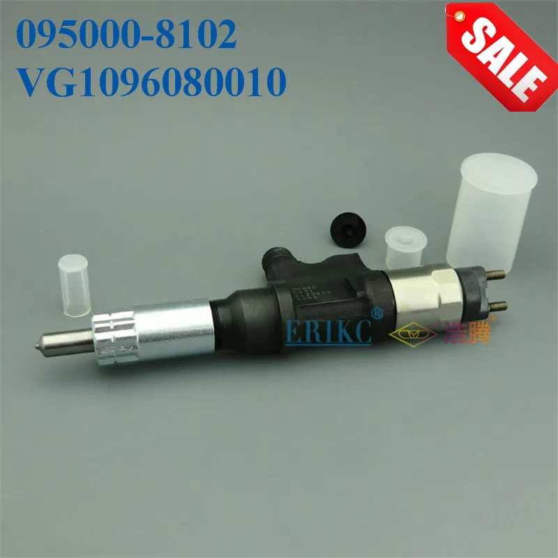 

ERIKC Injector 095000-8102 ( VG1096080010 ) auto accy injector Nozzle 095000 8102 common rail oil pump 0950008102 for HOWO Truck