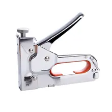 MyLifeUNIT 3-в-1 большой степлер пневматический пистолет для древесины кабель провод ручной скобозабиватель работает гвоздя ружье для отделки стен