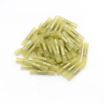 

100PCS BHT0.5 Heat Shrinkable Butt Waterproof Connector 20-22AWG 0.3-0.5mm2 Splice Butt Heat Shrink Tube Joint Crimp Terminal