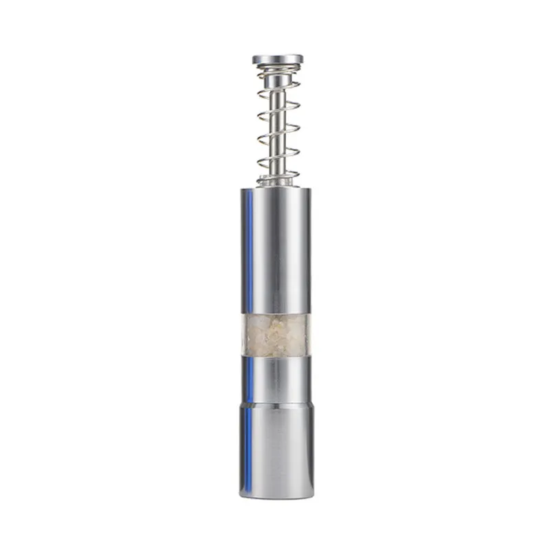 Hot sale Manual Stainless steel Salt Pepper Mill Spice Grinder Kitchen Gadgets Pepper Shaker Salt and Pepper Grinder CookingTool05