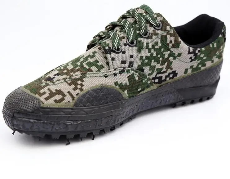 

Canvas Liberation Shoes Camouflage Training Shoes For Men Women Military Shoes Work Shoes Flat Sole Is Light Durable 37-45