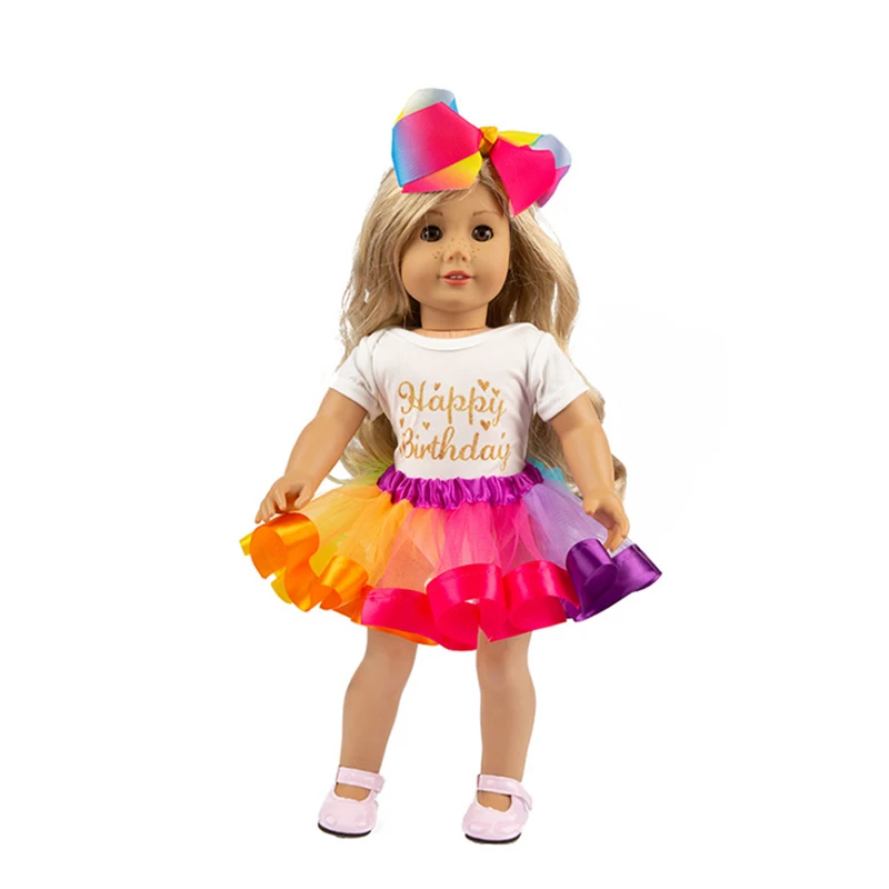 

FASHION Doll dress-My Little Baby Accessories Fit 18''/43-46cm American/Life/Generation Doll-Toys clothes Outfit for Girls Gifts