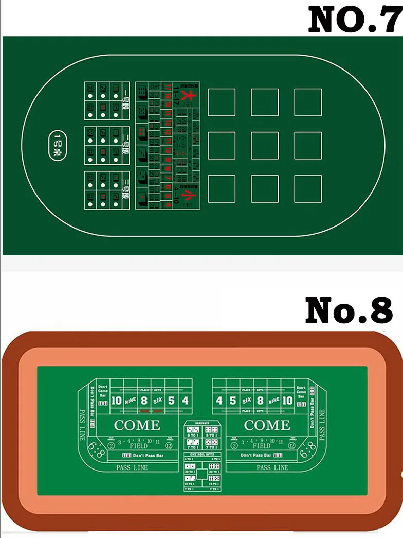 1pc Dice Game Cloth Layout flame-proof water-proof & pollution resisitant