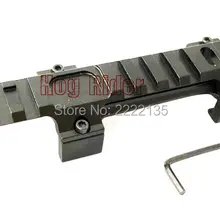 Охотничий военный Топ Weaver Rail gear алюминиевый страйкбол MP5 G3 длинный прицел крепление с 20 мм рельс для винтовки пистолет