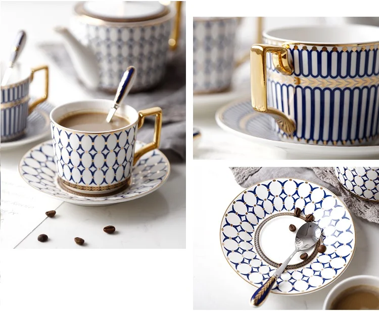 OUSSIRRO, золотая ручка, кофейная кружка, модная, керамическая, молочная кружка с тарелкой, для пары, утренняя чайная чашка, для офиса, чашка для воды, подарок для девочек