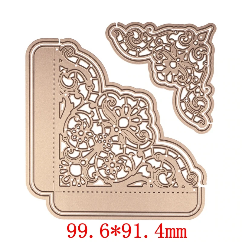 

6Pcs/set Lace Edge Border Frame Metal Cutting Dies Stencils for DIY Scrapbooking Photo Album Decorative Embossing Crafts Die Cut