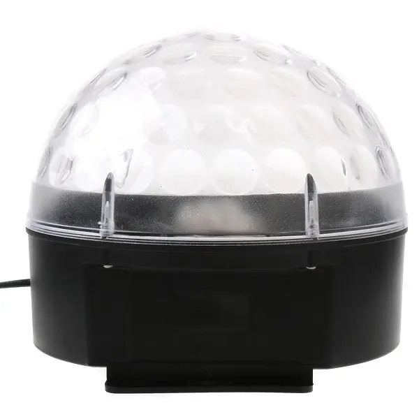 

Mini Voice-activated LED RGB Crystal Magic Ball Effect Light Disco DJ Stage Lighting
