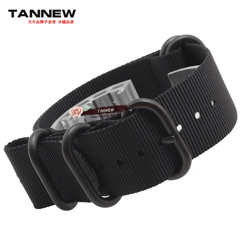 18mm20mm22mm24mmNew Black Nato прочный нейлон наручные часы ремешок Военная армейская