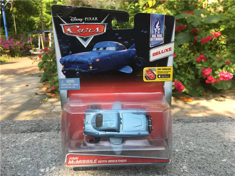 

Disney Pixar Cars Metal Diecast Finn McMissile with Breather Deluxe Toy Car New Sealed