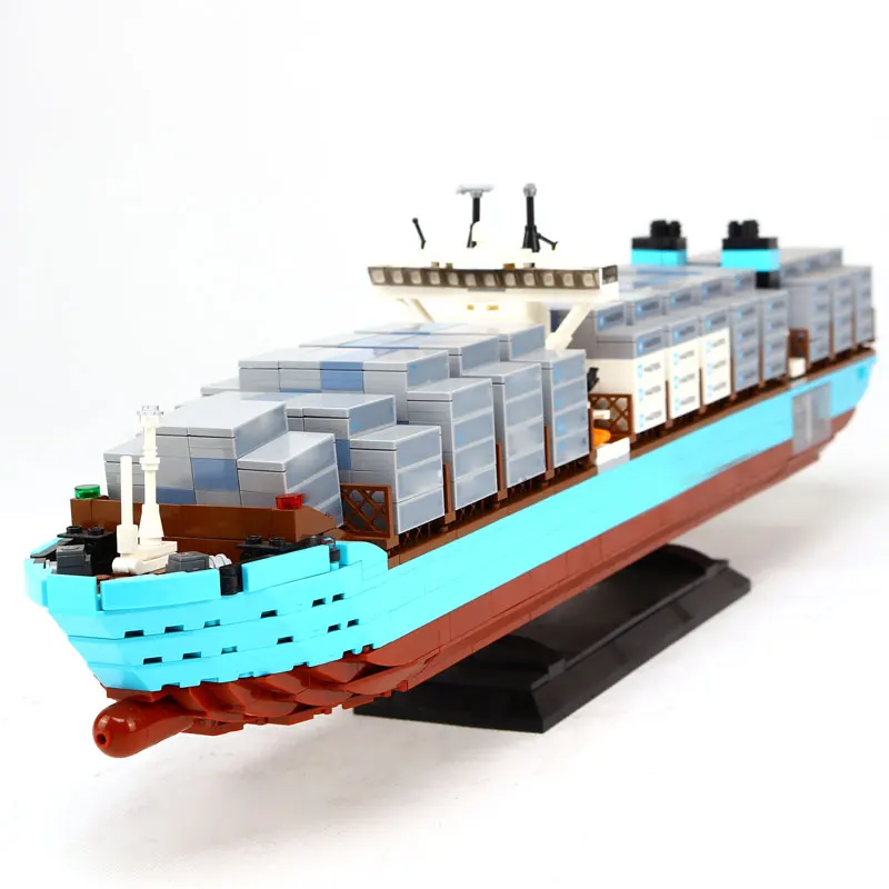 1518 шт. натуральная техника серии 22002 Maersk Линия тройной E игрушки строительные DIY