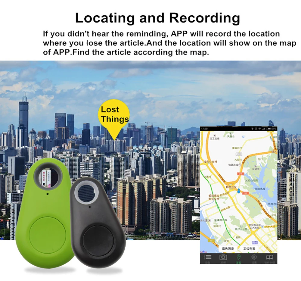 Wireless Bluetooth Anti-loss Key Tracker