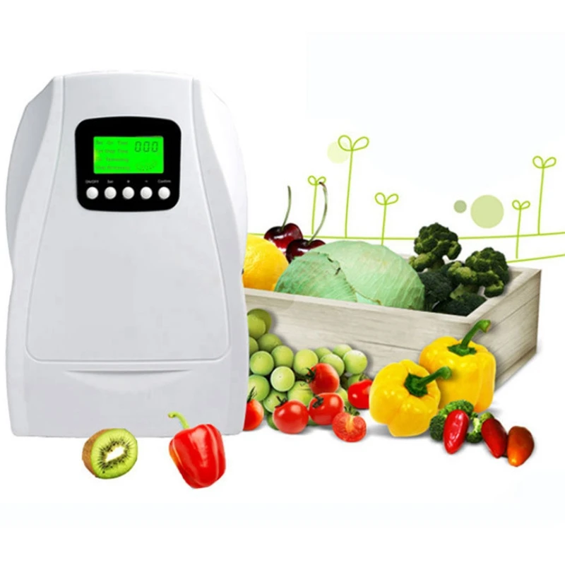 Портативный генератор озона 110 для очистки воды фруктов овощей машина для очистки свежего воздуха воздухоочиститель-ионизатор-Us Plug