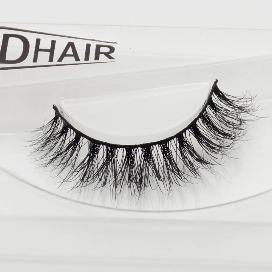 

Visofree 3D Mink Eyelashes Upper Lashes 100% Real Mink Strip Eyelashes Handmade Crossing Mink Eye Lashes Extension A03