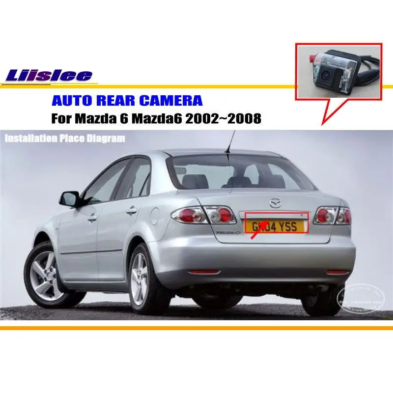 Liislee камера заднего вида для Mazda 6 GG1 2002~ 2012 GG GY wagon CCD ночного видения камера заднего вида номерной знак камера резервного копирования