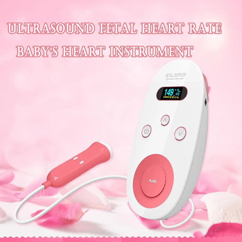 

CAMMUO Digital portable fetal baby heart rate optimal fetal monitoring small handheld fetal heart rate instrument dropship