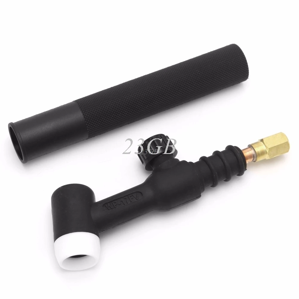 

Torch Handle Tig Welding Torch Flexible with Valve Head Body Gas Cooled M10