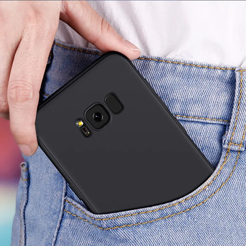 SIXEVE Ультратонкий чехол для мобильного телефона Samsung Galaxy S6 S7 Edge S8 S9 S10 e Lite Plus S8Plus S9Plus Duos TPU силиконовый чехол на заднюю панель