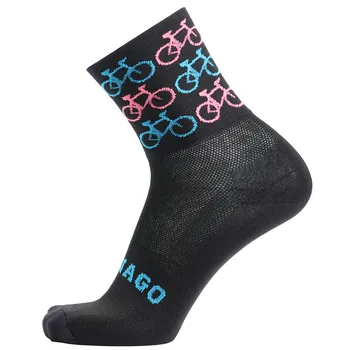 2019 Quality Professional Brand Sport Pro Cycling Socks Comfortable Road Bicycle Socks Mountain Bike Socks Racing Socks