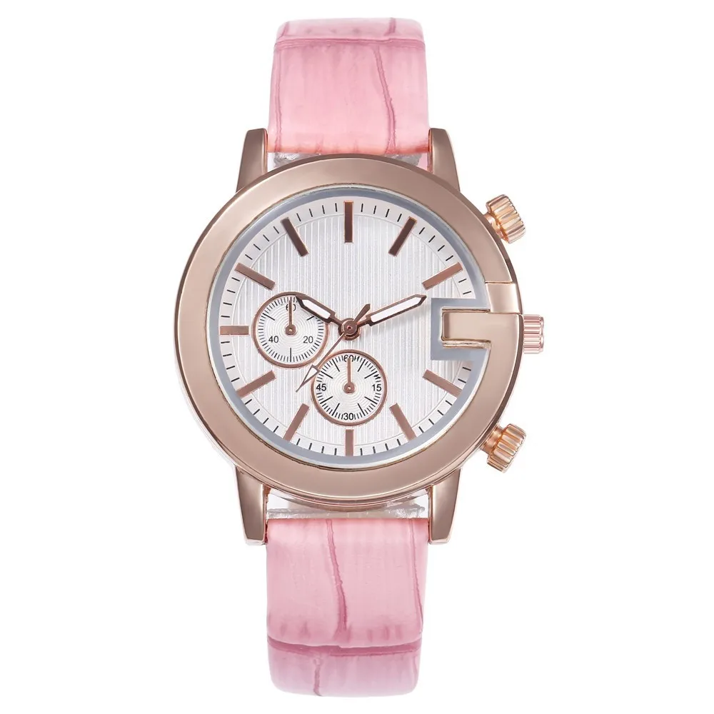Лидер продаж Reloj Mujer Очень шикарные стильные женские классические кварцевые наручные часы из нержавеющей стали часы-браслет элегантные женские часы - Цвет: Розовый