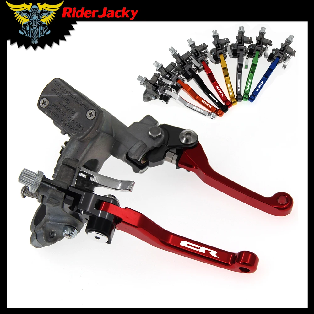Dirt Pit Bike Pitbike тормозной рычаг сцепления Главный цилиндр резервуар 22 мм для Honda CR125R