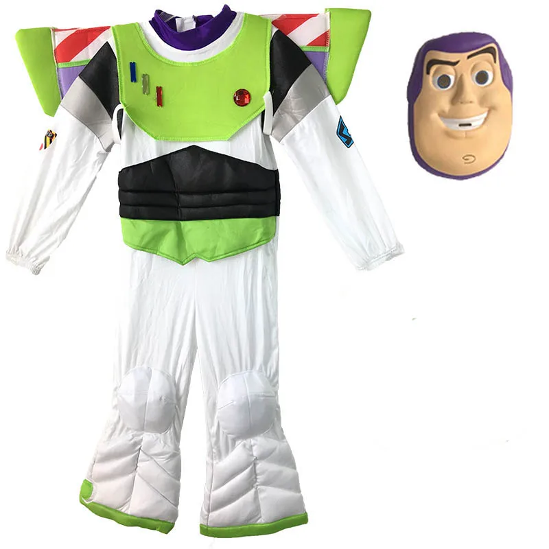 

high quality children kid toy story muscle buzz lightyear woody girl Jessie costume mask wing set halloween Cosplay clothes