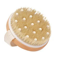 1 шт. сухая щетка для тела, щетка для спины, скруббер для волос, спа-щетка для душа, массажные щетки для тела, купальная щетка для душа без ручки