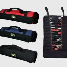 FASITE электрик катушка складная сумка для инструментов 21 карманы, органайзер для вещей синий