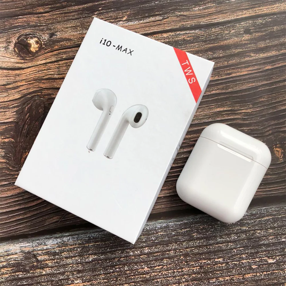 

Wireless Bluetooth 5.0 i10 Max Tws I10 Tws Air Earphones Earbuds Headset with Charging Box for Apple IPhone Android