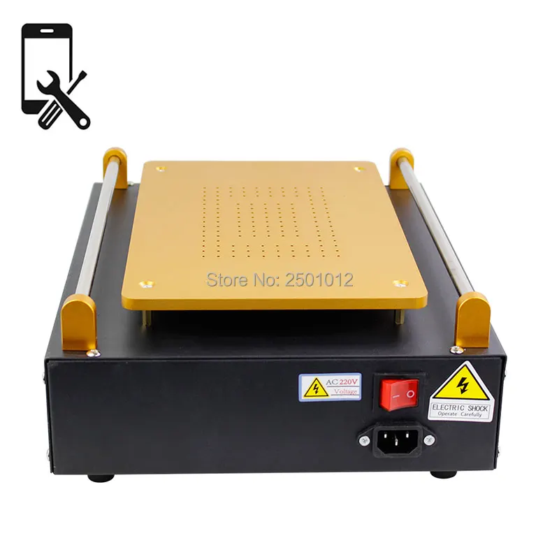 

2018 New Arrival 2 in 1 Manual Built in Vacuum Pump LCD Separator / Separating Machine Heating Plate for LCD