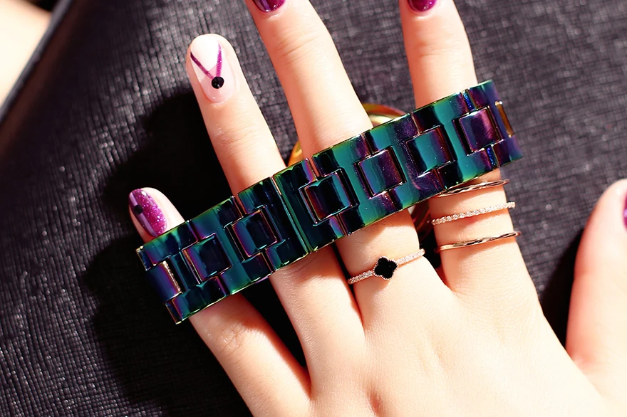 Guou Marca de moda Pulseira de Relógio