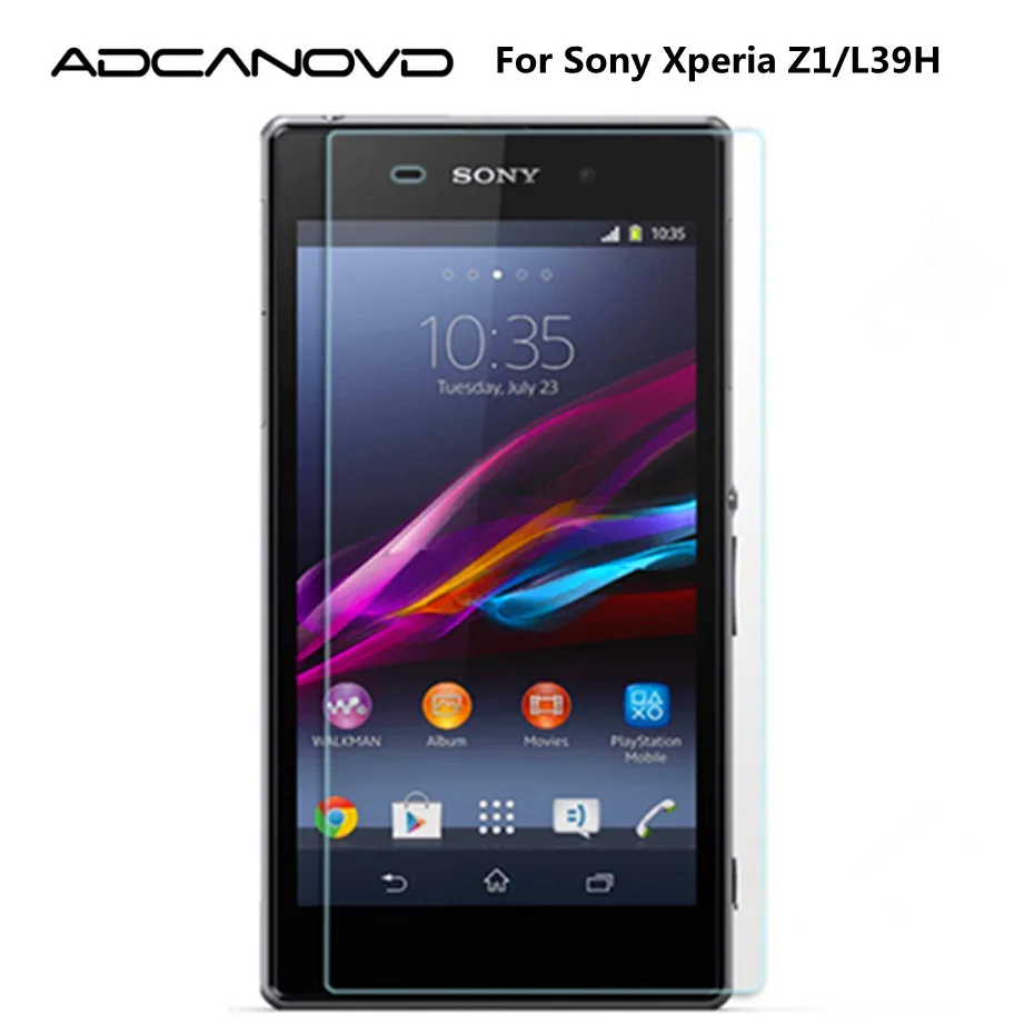 0 26 мм Премиум Закаленное стекло для Sony Xperia Z1 L39H C6906 C6903 Защитная пленка экрана |