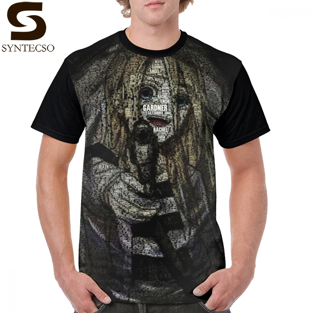 

Satsuriku No Tenshi T Shirt Rachel Gardner - Satsuriku No Tenshi Angels Of Death T-Shirt Man Polyester Graphic Tee Shirt Tshirt