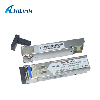 

5pair: 1.25Gb/s 20km LC fiber sfp hot pluggable module BiDi Tx1310nm/Rx1490nm 20km WDM SFP Module LC switch Compatible