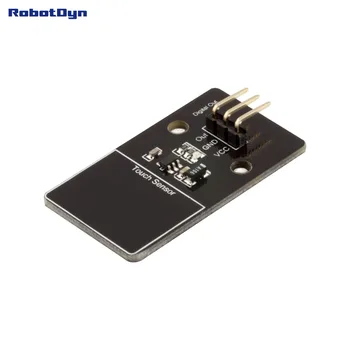 

Digital capacitive touch switch sensor. Double side touch area. Module.