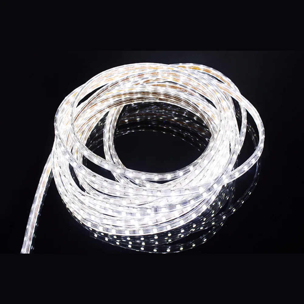 

Cool White LED Strip Light 20M 60 LEDs/ meter Ultra Bright 5050 LED Outdoor Garden Home Strip Rope Light Waterproof