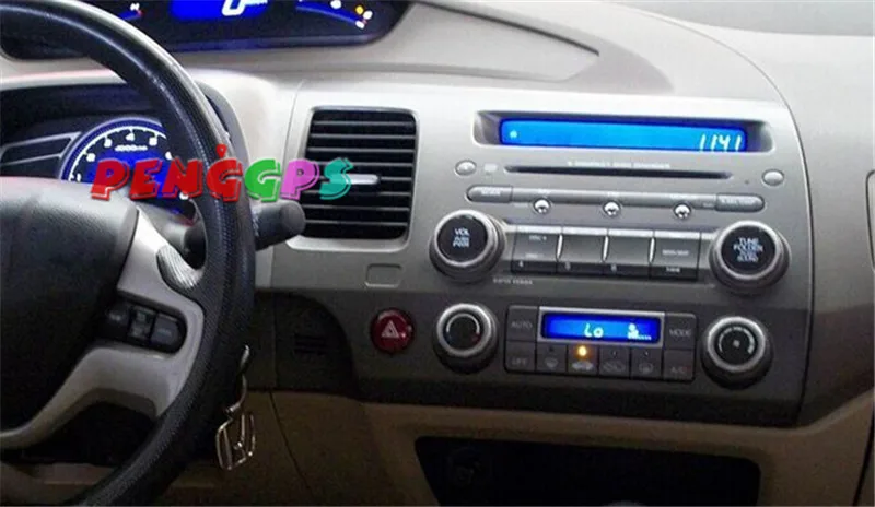 Top 10.2 inch Android 7.1 8.0 Car Radio GPS Navigation Headunit for Honda Civic Sedan 2007-2011 Multimedia no Car DVD Player Stereo 3