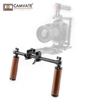camvate dslr כידון ידית CAMVATE (עור) קיט כידון עבור DSLR מצלמת מצלמת הכתף Rig C1614 מצלמת צילום ואבזרים לציוד (2)